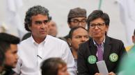 Claudia López y Sergio Fajardo, representantes del centro político