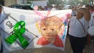 Despedida a Celeste Valentina, niña asesinada en Polonuevo