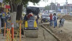 Las obras, que se adelantan desde 2018, han afectado los andenes del sector