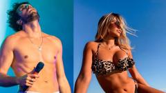 La modelo y el cantante se conocieron en Argentina hace pocas semanas.