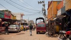 Aspecto general del sector Boliche, lugar donde ocurrió el altercado en la mañana de este viernes.