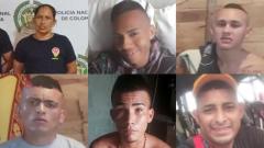 Algunos protagonistas de los hechos.