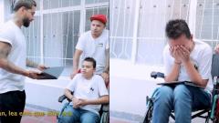 Imágenes del video en la cuenta del artista. 