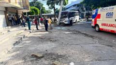 Imágenes del accidente.