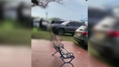 El hecho quedó en video. 