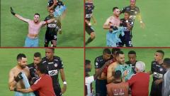 Momento exacto en el que Viera se percata de la situación. 