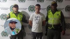 Capturado con agentes / Víctima. 