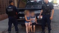 Niño reportado como desaparecido y su madre. 