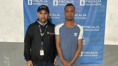 Capturado con agentes. 