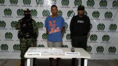 Capturado con agentes. 