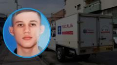 Joven asesinado por ladrones. 