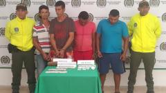 Los capturados por las autoridades