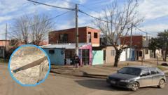 Imagen de referencia del sector del ataque. 