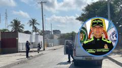 Escena del crimen y la imagen de Jorge Urquijo