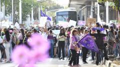 Las movilizaciones se realizan en el marco del 8M, Día Mundial de la Mujer