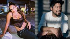 Andrea Valdiri a la izquierda y Lowe León a la derecha. 