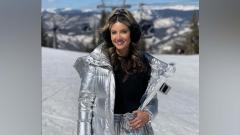 Daniella Álvarez en medio del lugar donde practicó 