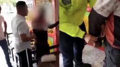 El sujeto fue descubierto en flagrancia por policías encubiertos.
