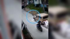 Imágenes del video no publicado por tratarse de una menor de edad. 