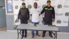 Uno de los capturados. 