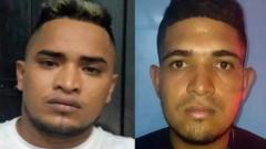 Jhan Carlos Castro De Alba, alias Mello o Mellito, y Sergio Erick Caballero Palacio, los dos fugados.