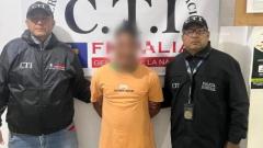 El capturado por las autoridades como consecuencia del crimen