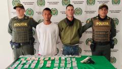 Ambos sujetos fueron puestos a disposición de la Fiscalía General de la Nación