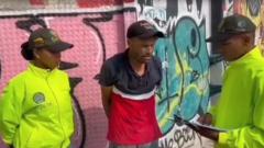 Momento de la captura