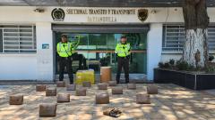 El cargamento incautado