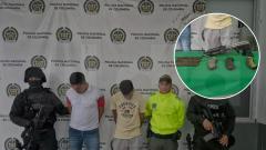 Los detenidos y el fusil incautado en días recientes