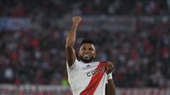 Miguel Ángel Borja, delantero de River Plate con pasado en Junior