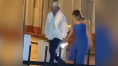 Gustavo Petro respondió a las críticas tras este video en el que se le ve tomado de la mano con una mujer que lleva un vestido azul