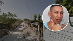 Lugar del crimen y la imagen en vida de la víctima mortal