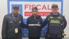 Haward Stiward Grueso Pacheco, el joven detenido