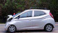 Vehículo particular que estuvo en el choque.