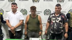 Capturados por porte ilegal de armas de fuego en Los Almendros.