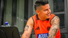 James Rodríguez, jugador colombiano.