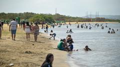 Playa de Puerto Mocho, Barranquilla.