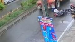 Accidente en el que mujer murió arrollada.