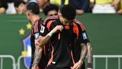 Luis Díaz con la selección Colombia.