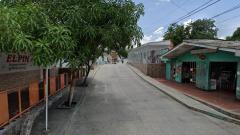 Zona del barrio La Sierrita.
