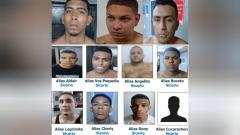 Capturados de 'Los Pepes'.