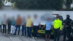 Capturados por robo de tierras en el Atlántico.