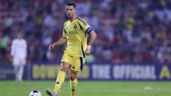 Cristiano Ronaldo en un juego con Al Nassr.