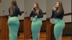 Captura de video de supuesta pastora brasileña.