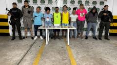 Capturados por las autoridades.