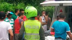 Escena en la vía Cordialidad.