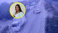 Grabación de atentado a mujer en la vía a Juan Mina.