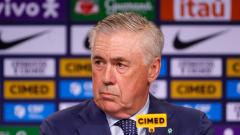 Carlo Ancelotti, actual técnico de la selección de Brasil.