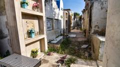 Parte del cementerio donde fue hallado el cuerpo de Nelson Enrique Niebles Olivero.